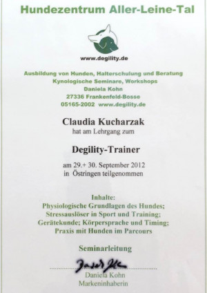 2012-Teilnahmebescheinigung-Degility-Trainer-Claudia-Kucharzak